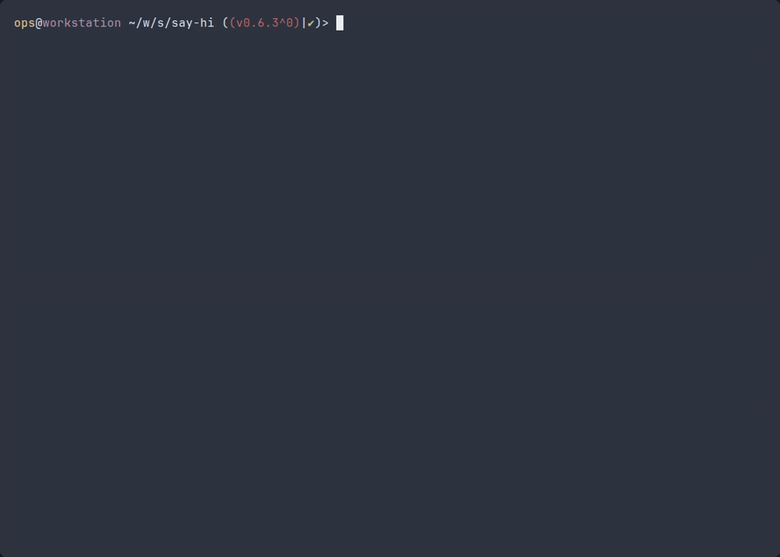hi TAB listing ssh hosts and containers from every backend, then hi --TAB listing flags