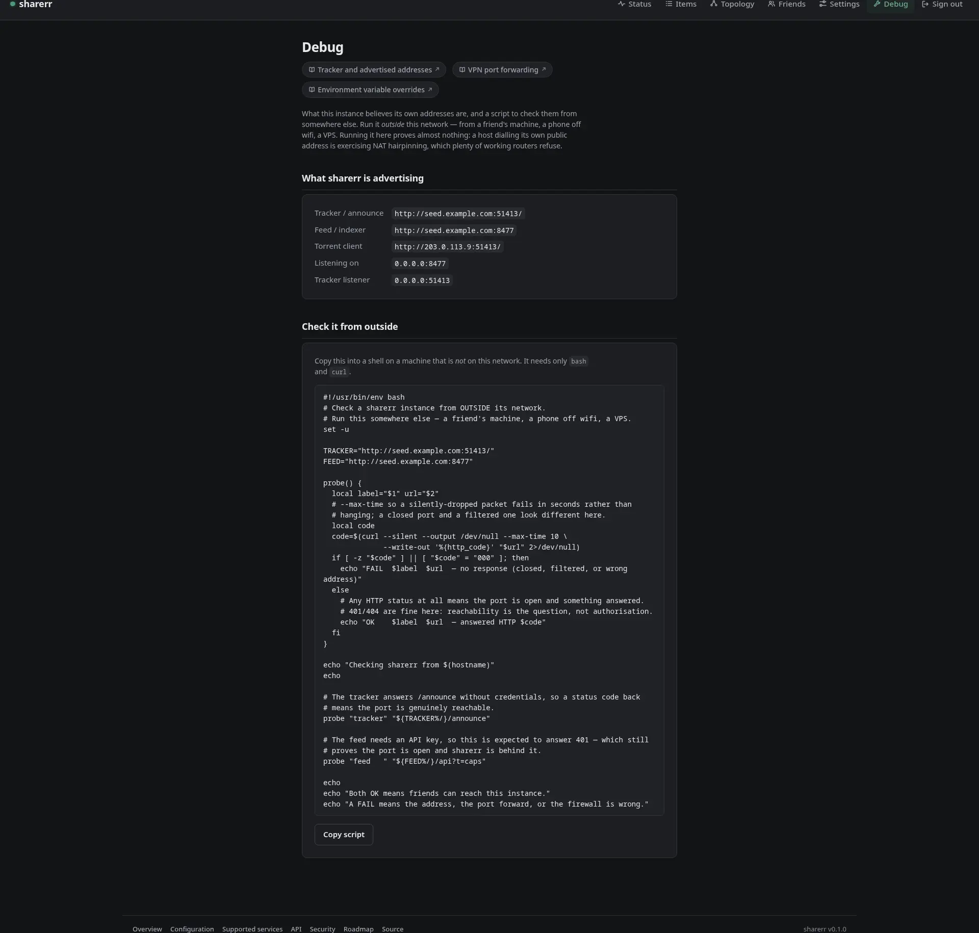 Debug